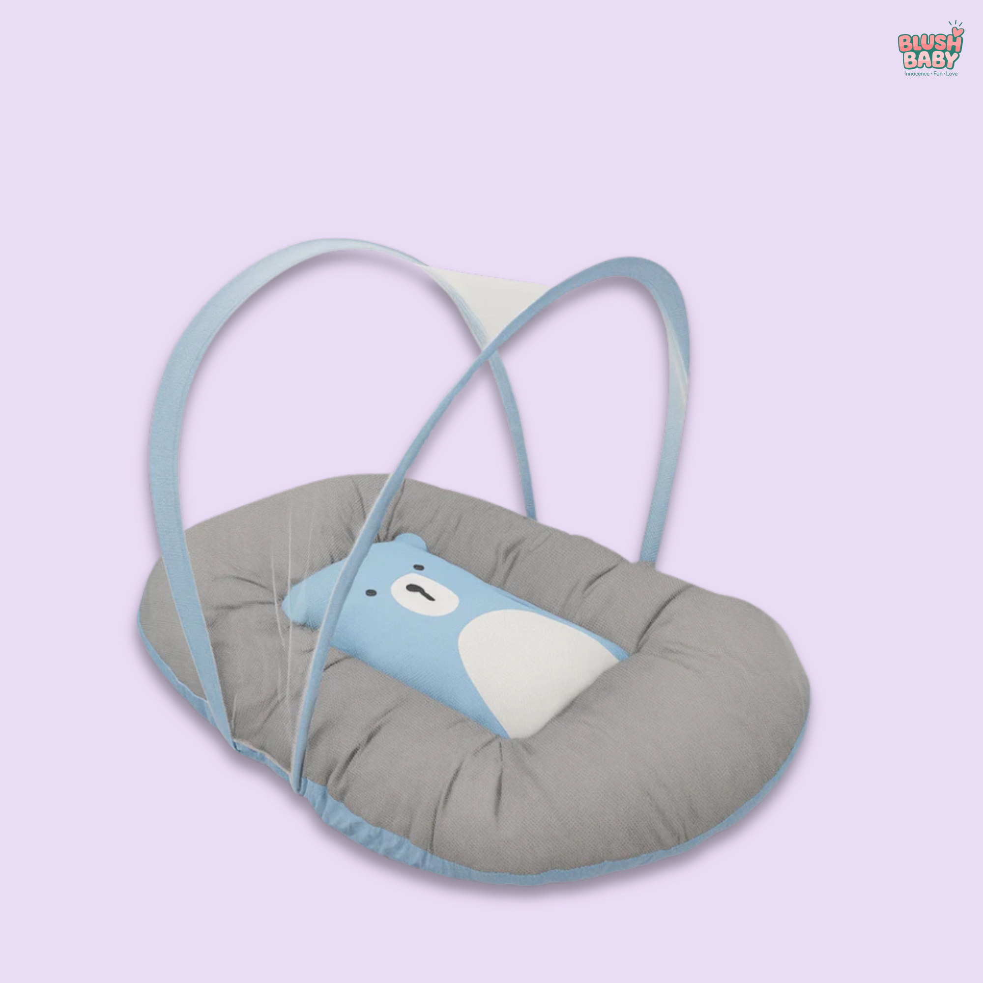 Bear print Mosquito Net Bed