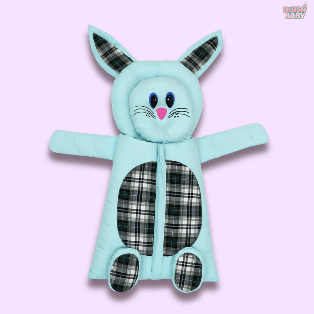 Cat Design Carry Nest with Cat Face Pillow