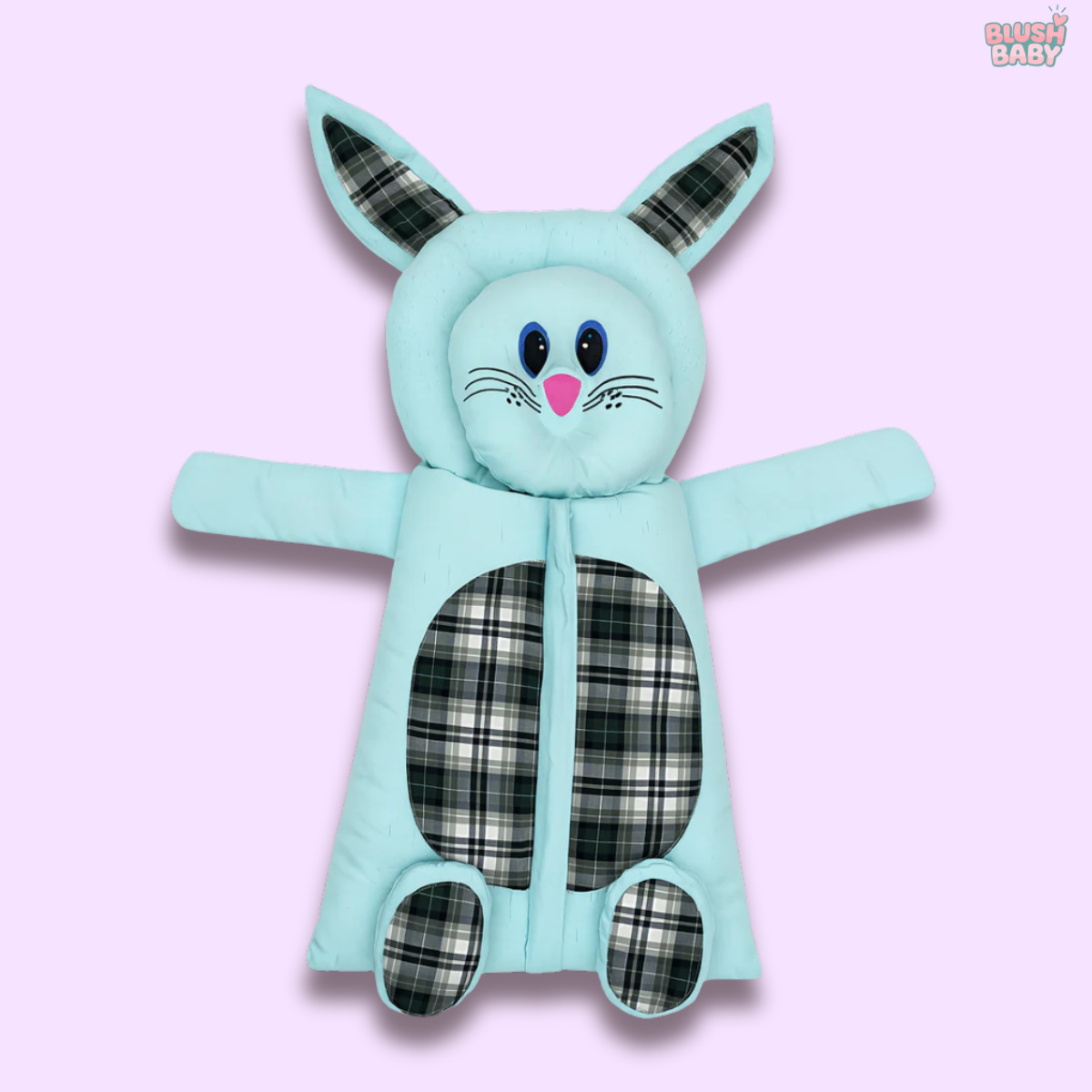 Cat Design Carry Nest with Cat Face Pillow