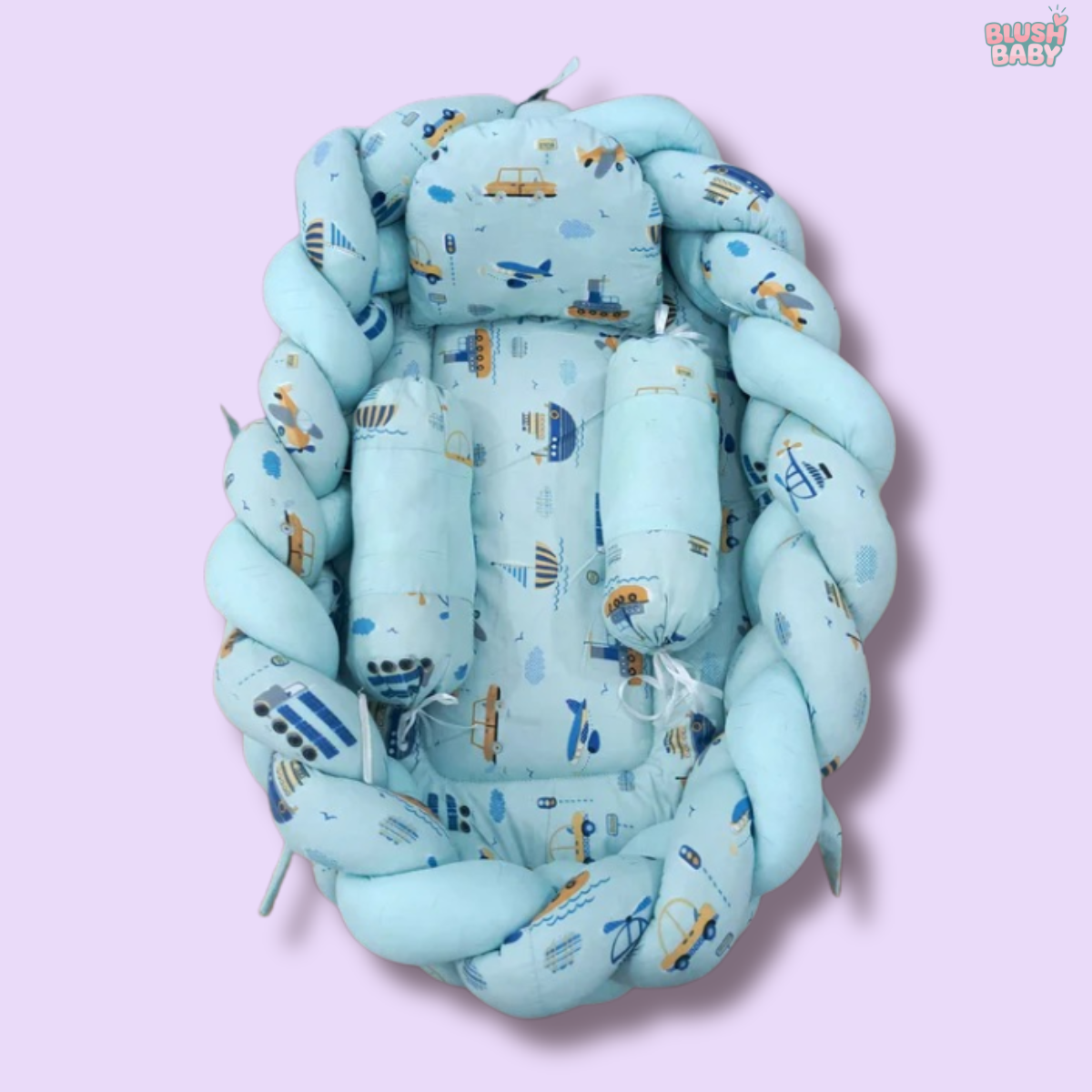 Snuggle Bed in Pure Cotton Fabric