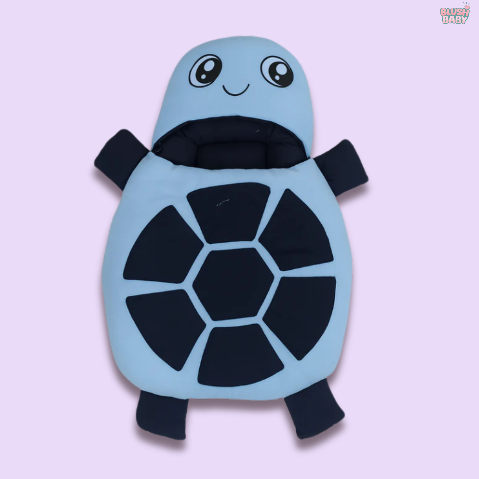 Turtle-Themed Baby Carry Nest with Pillows
