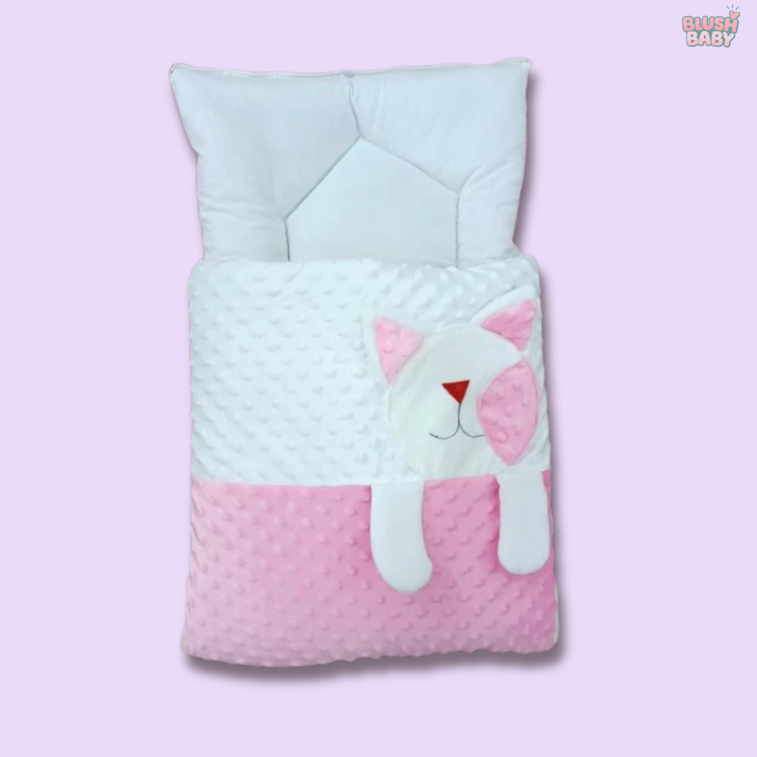 cat appliqué carry nest