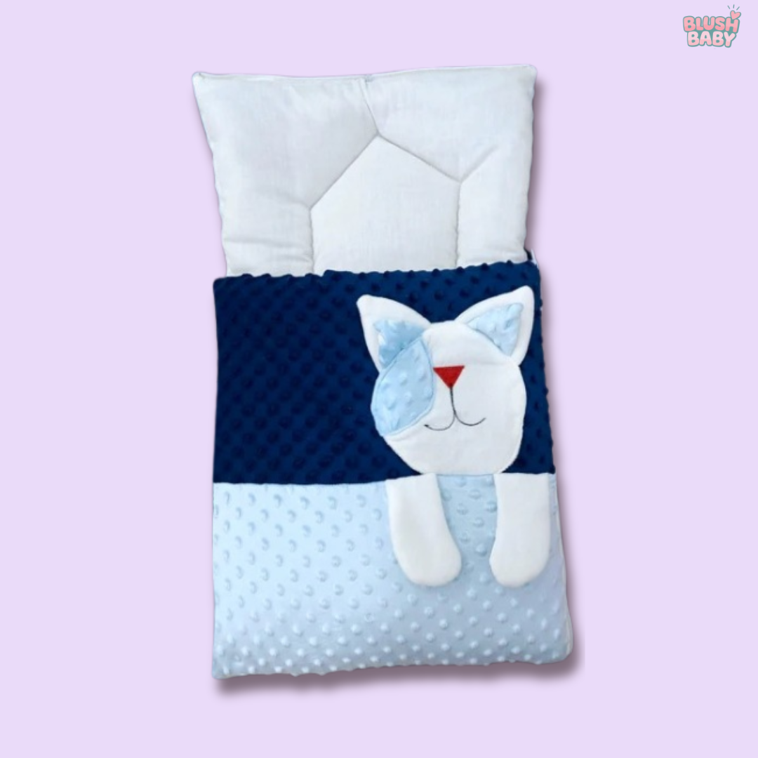 cat appliqué carry nest