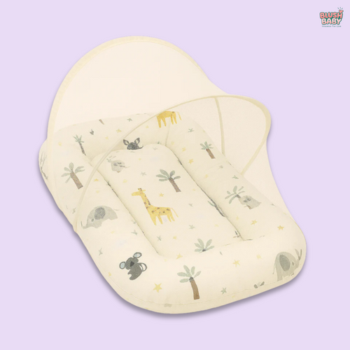 Animals Print Baby Mosquito Net Bed