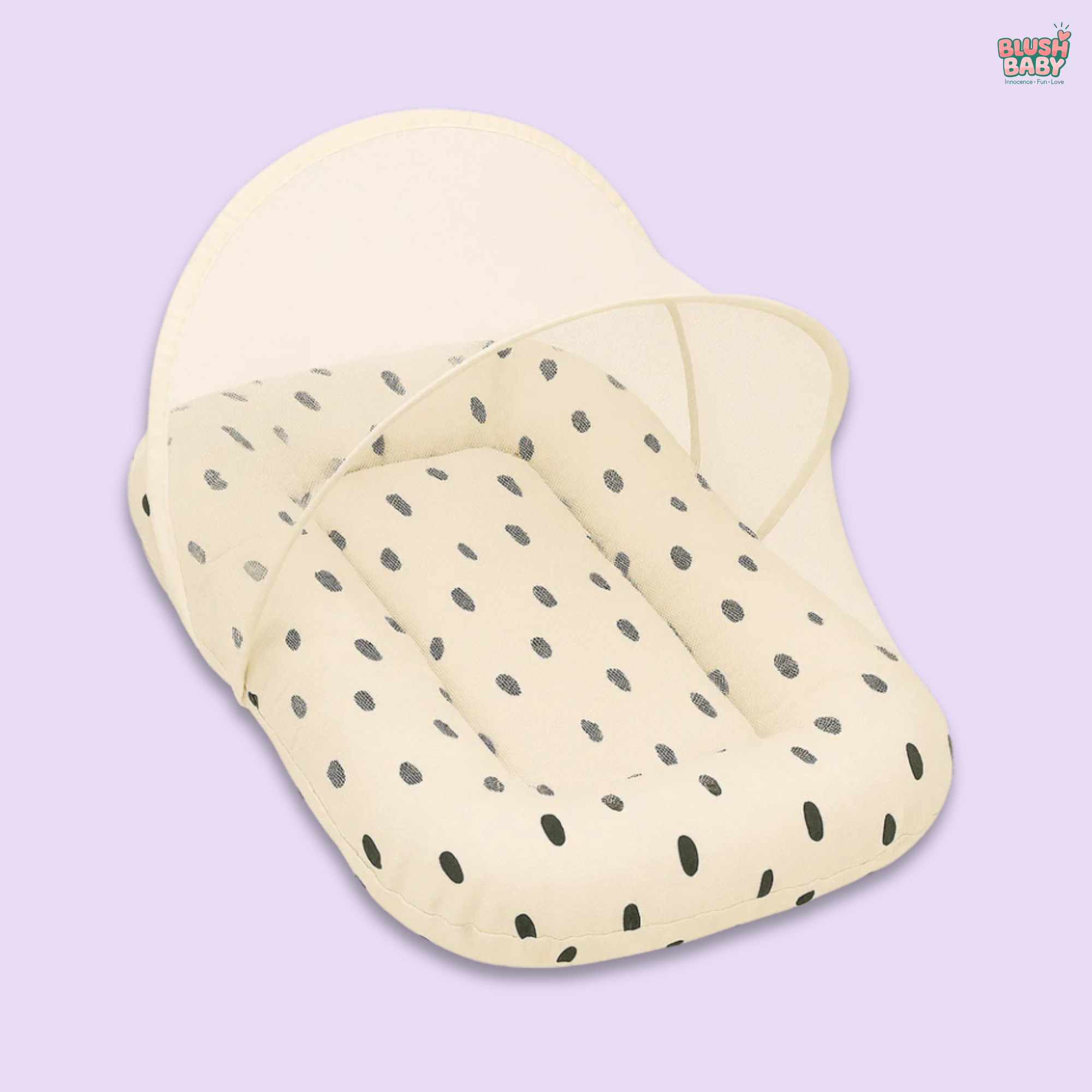 black spots Print Baby Mosquito Net Bed