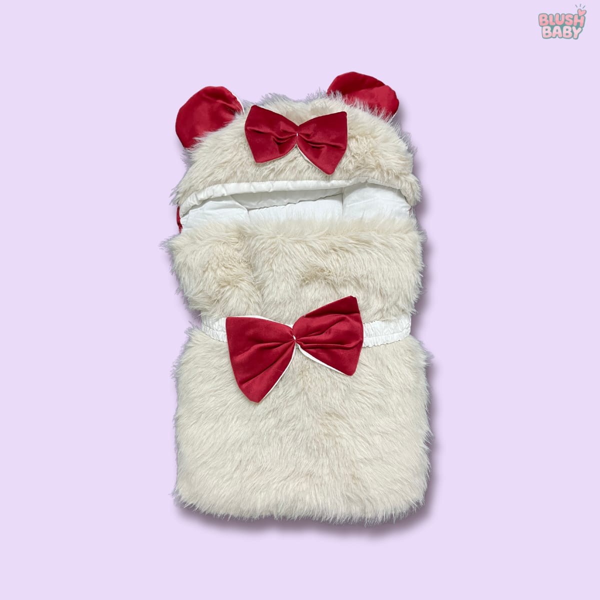 bow carry nest velvet