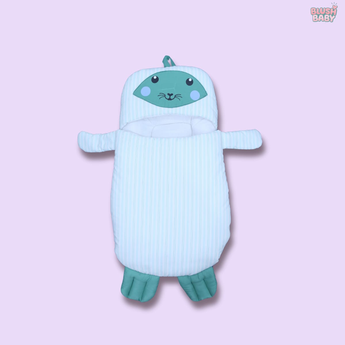 Polar Bear-Themed Baby Carry Nest