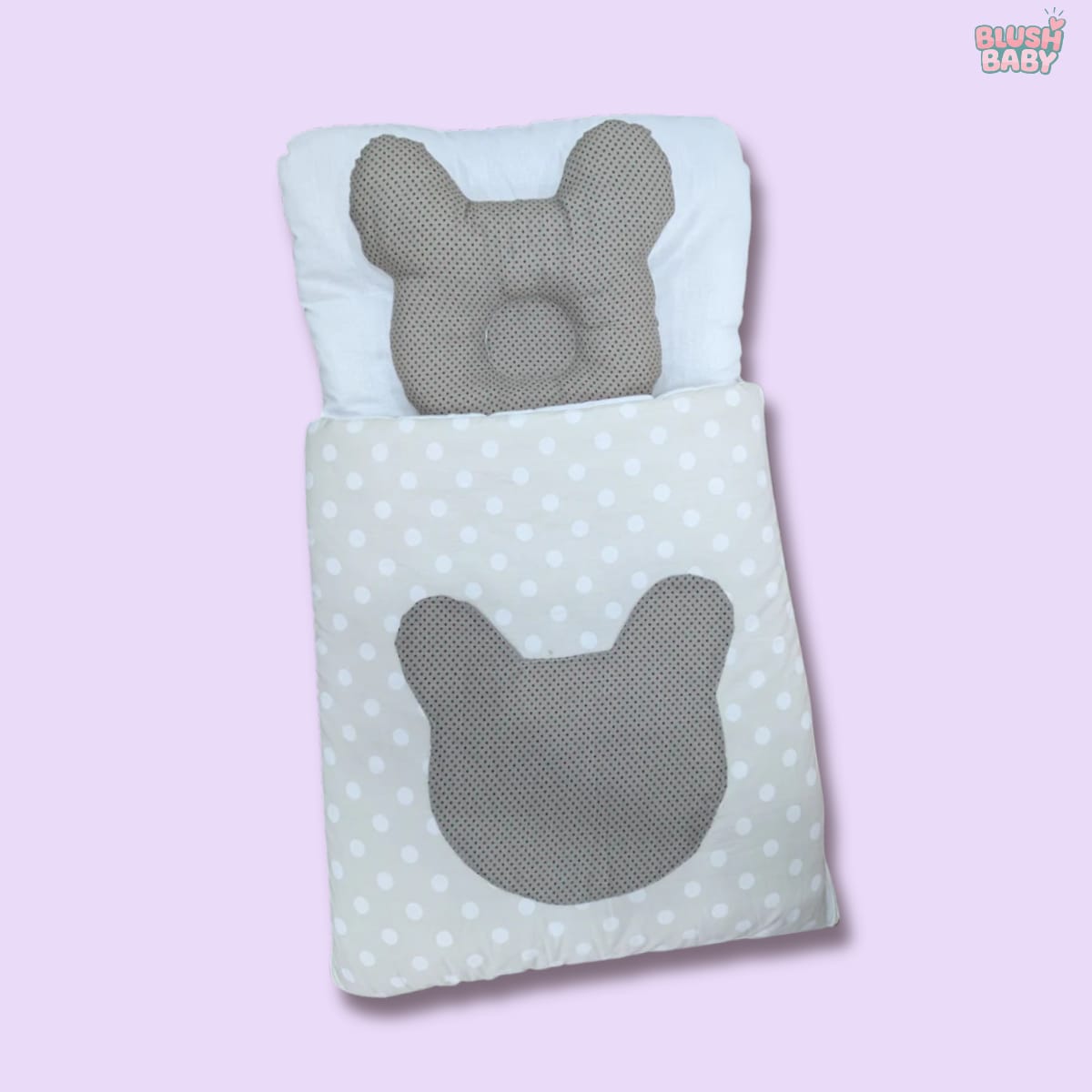Bear Appliqué Baby Carry Nest