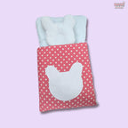 Bear Appliqué Baby Carry Nest