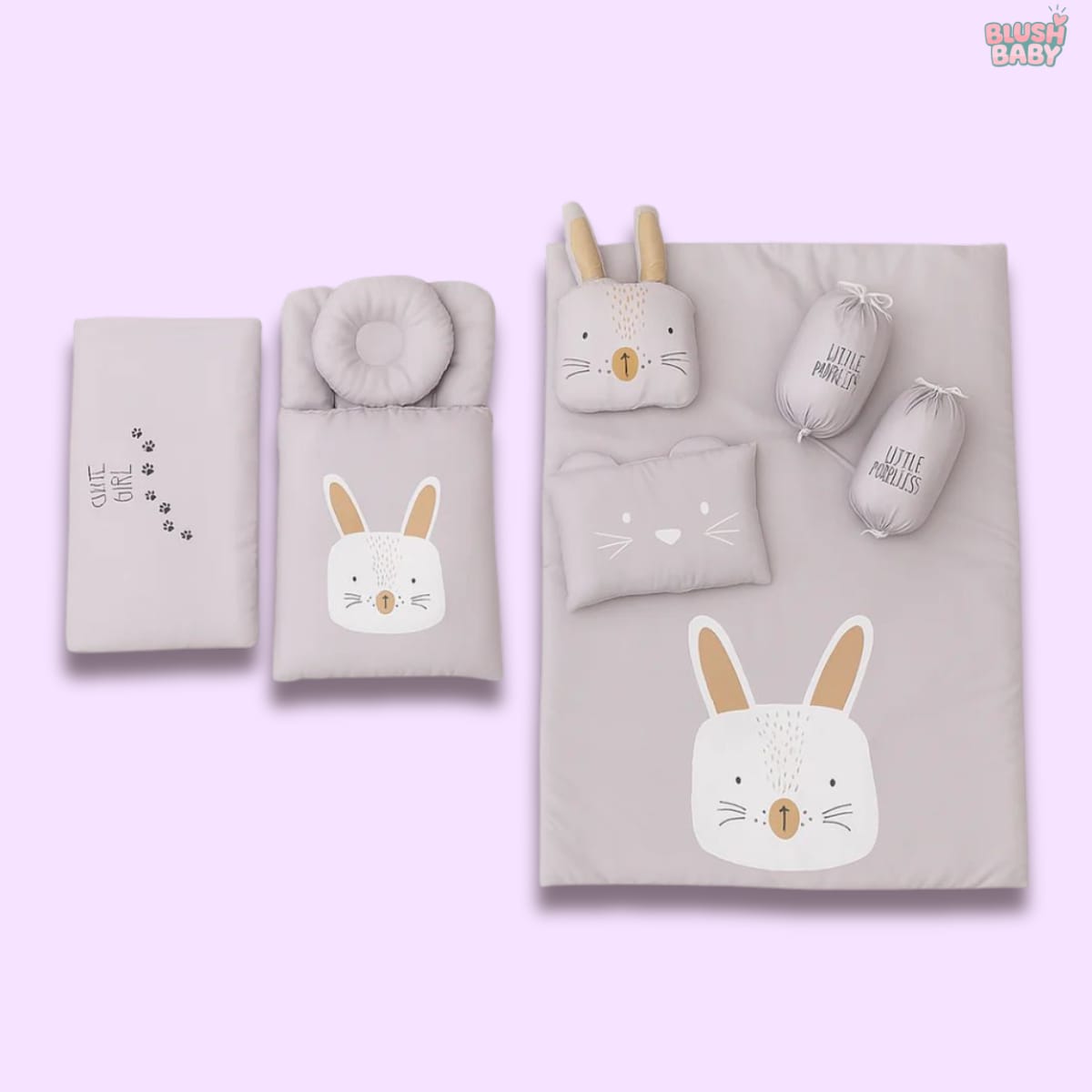 Bunny Design 8Pc Carry Nest Set