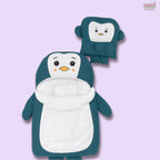 Penguin Carry Nest with Matching Pillow