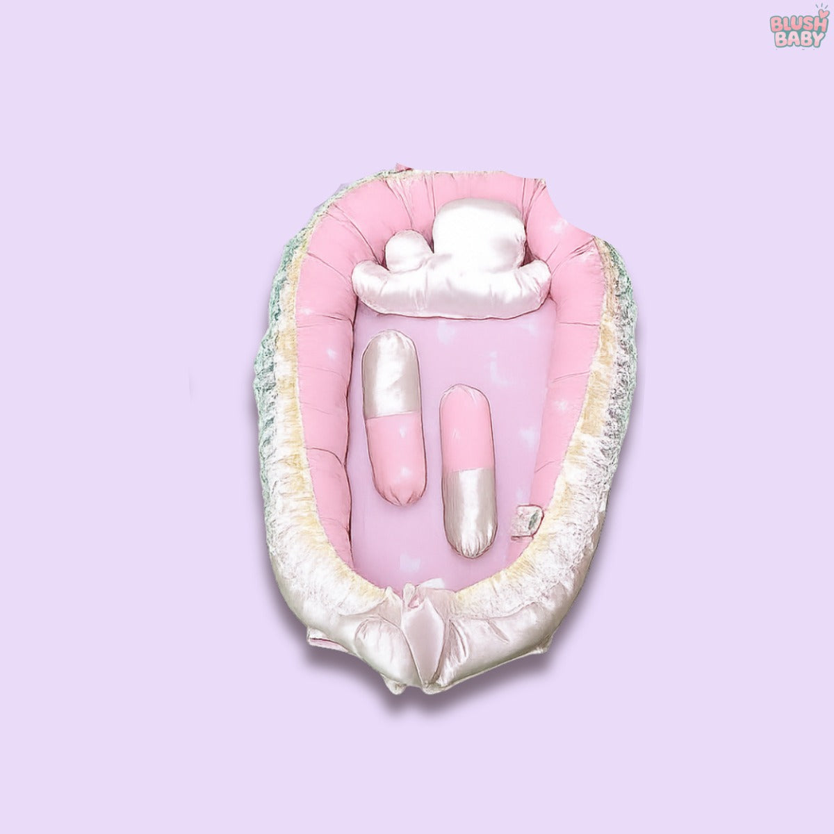 Luxurious Satin Snuggle Bed