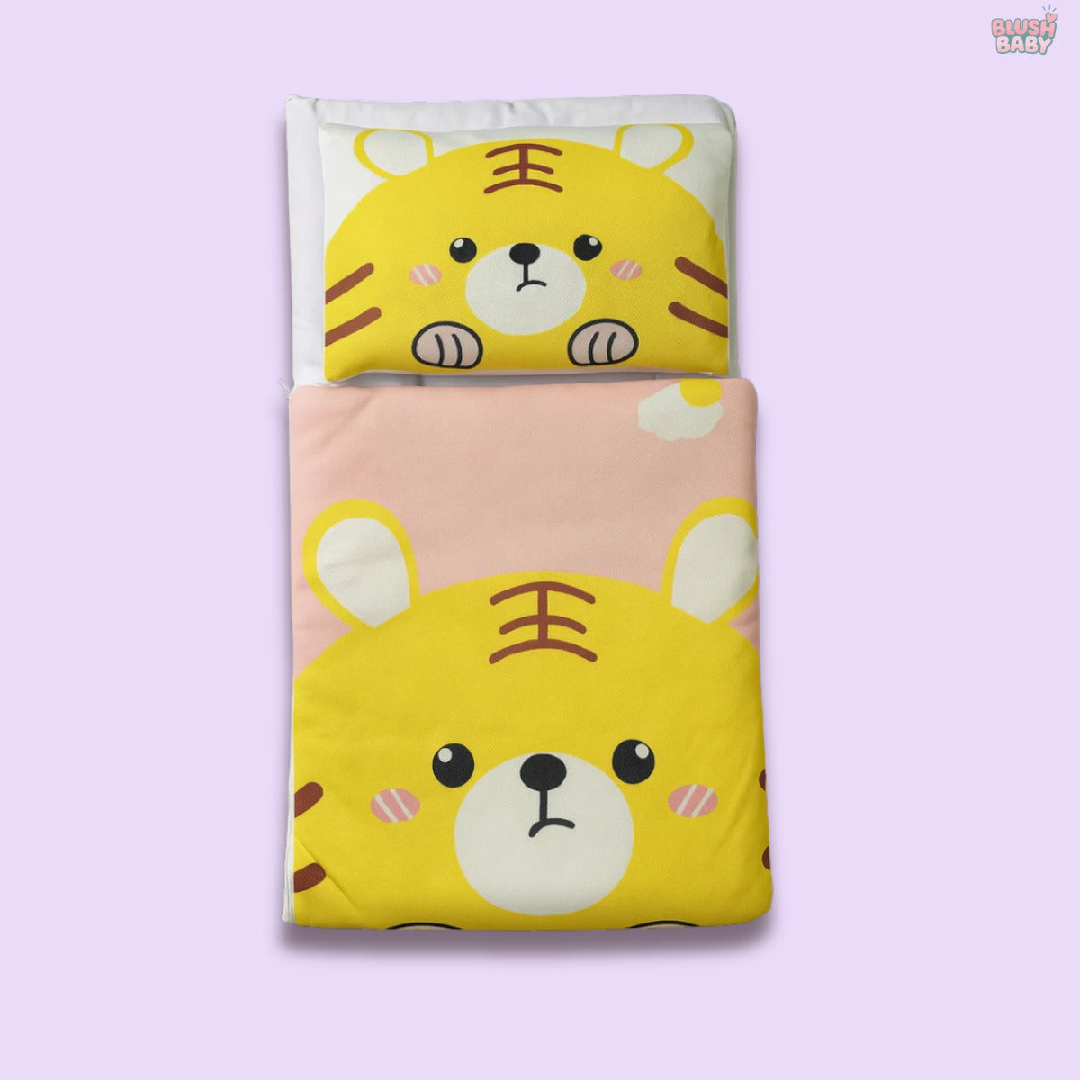 Digital Print Bear Carry Nest with Pillow