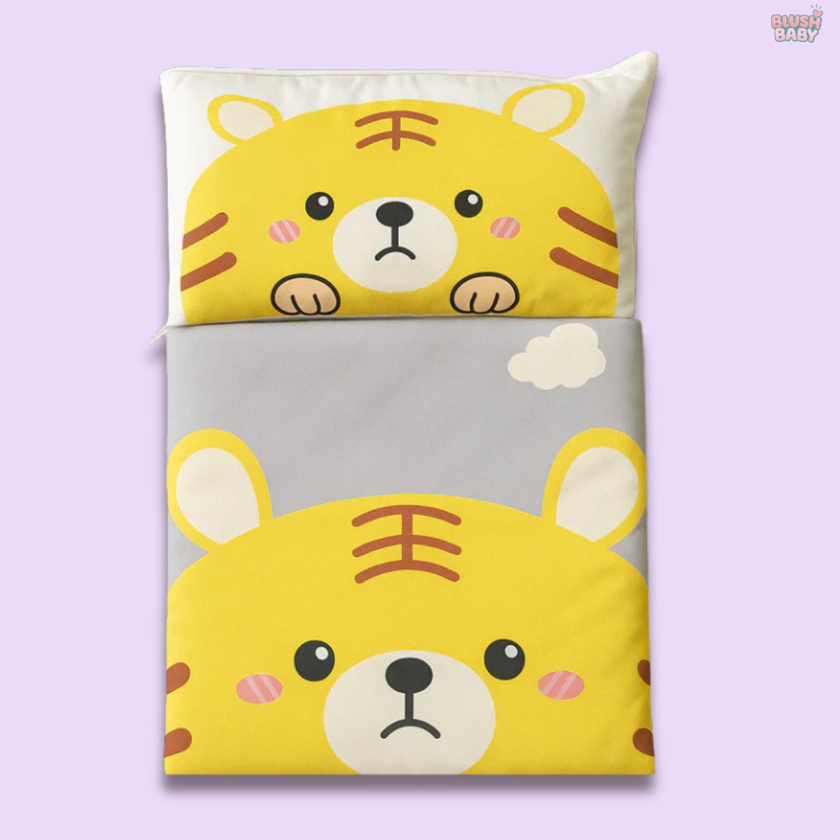 Digital Print Bear Carry Nest with Pillow