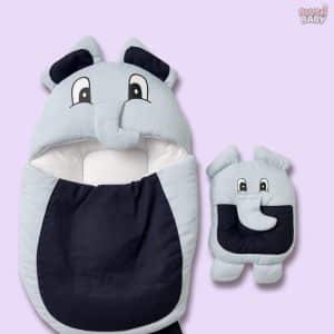 Elephant Carry Nest with Elephant Pillow